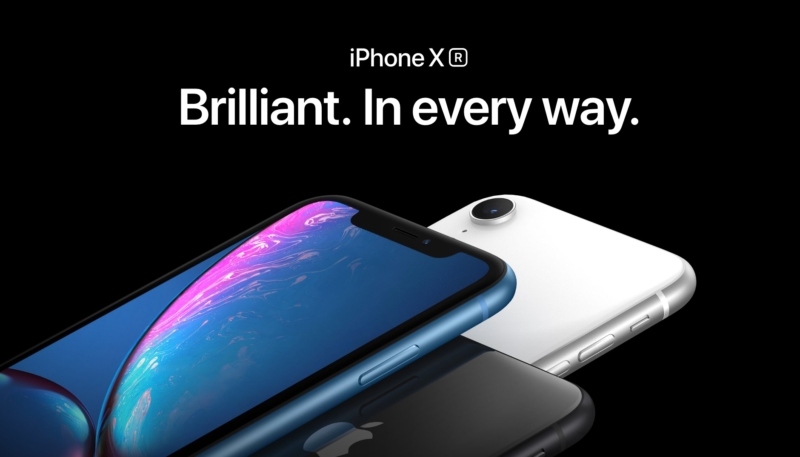 An ad for Apple's iPhone X.